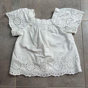 Zara Toddler Girl White Blouse